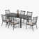 Argyri Rectangle 6 - Person Dining Set with Cushions