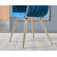 Anneruth Velvet Dining Chair - Ergonomic Tufted Back and Metal Legs - Button Back Armchair for Dining Room Living Room Restaurants-70052642