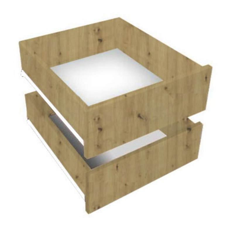 Corniche 47"" W Drawer, Artisan