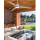 54" Java 3-Blade Propeller Ceiling Fan with Remote Control