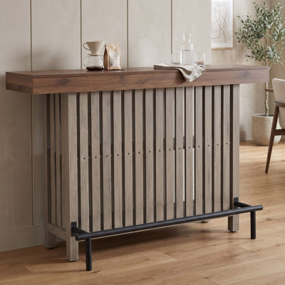 Three in One Sideboard, Counter Height Table, and Bar Table with Wine Storage