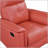 Red Leather Swivel Glider Recliner Chair With Plush Cushions For Ultimate Comfort And Elegance In Living Rooms-812547147