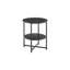 2 Tier Compact Round Side Table
