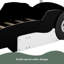 Lit plateforme simple avec roulettes-1153513862
