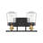 2-Light Dimmable Black Vanity Light-46892598-46892587
