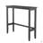 Rectangular Wood Bar Height Dining Set Kitchen Breakfast Nook With 2 Chairs