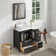 Megaira 36'' Single Bathroom Vanity with Engineered Marble Top with Mirror