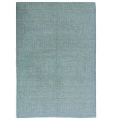 Wool Area Rug in Blue