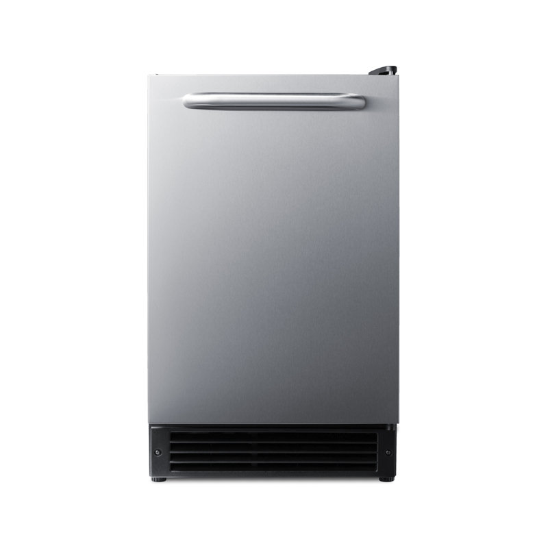 Summit 15" Stainless Steel Undercounter Crescent Ice Maker