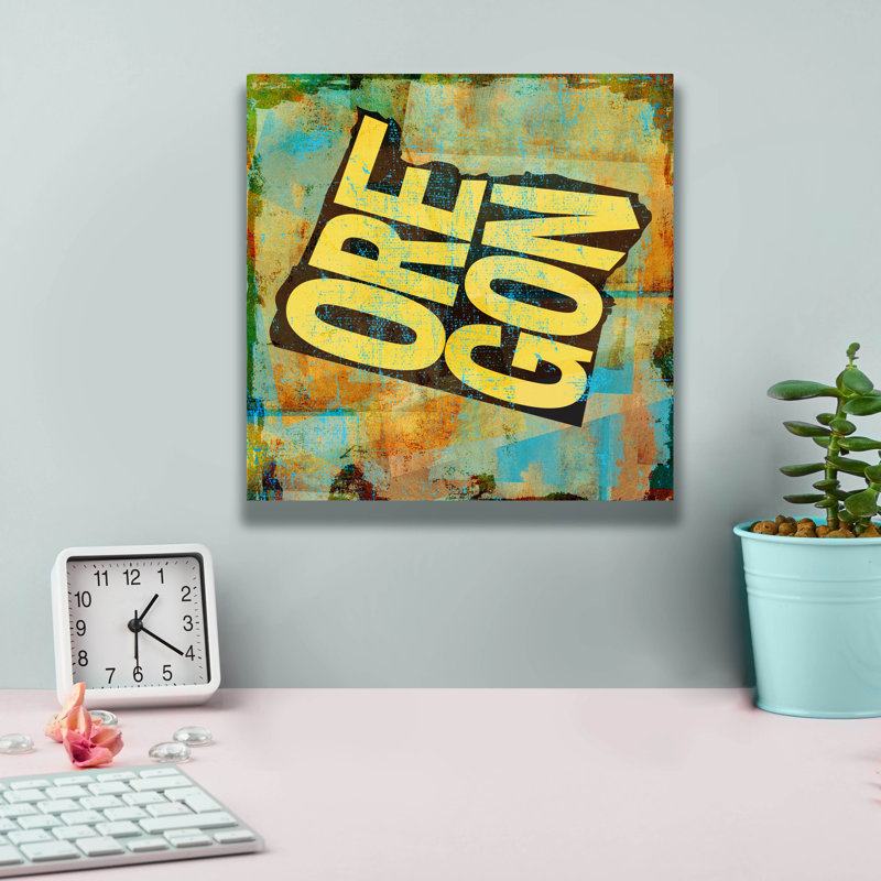 «Oregon» par Art Licensing Studio, art mural sur toile