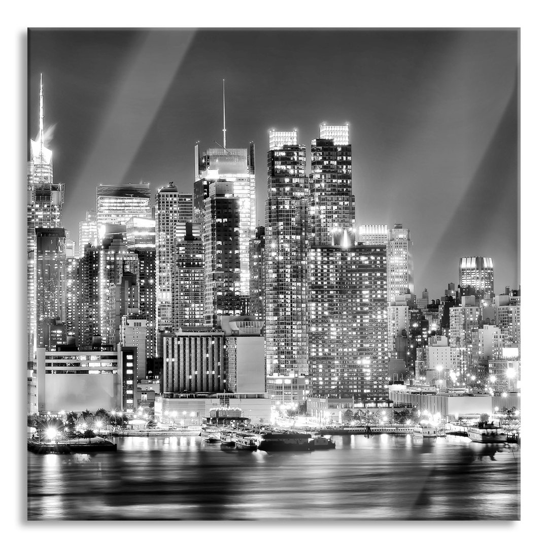 Glasbild Skyline von New York