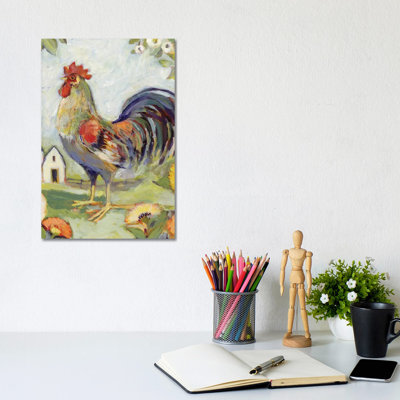 Farm House Rooster by Susan Winget - Gallery-Wrapped Canvas Giclée on Canvas