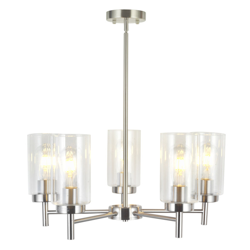 Lustre sphérique Spoutnik 5 lumières Ambrosine