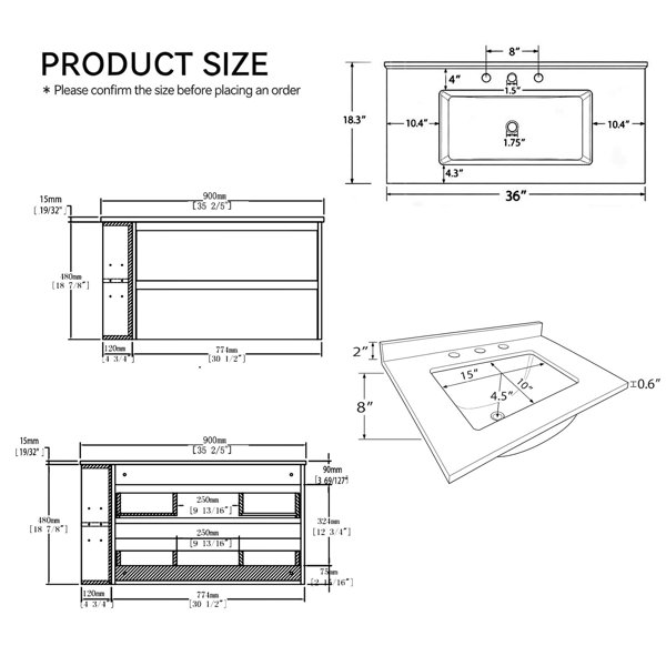 Dimensions du produit