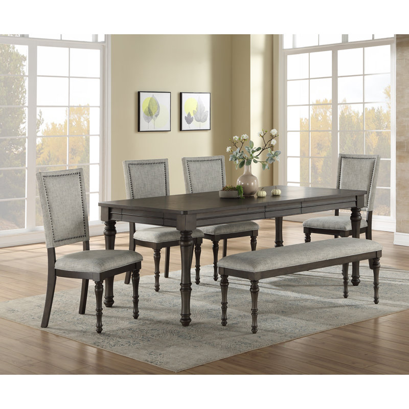 Norton Polyester Upholstered Bench