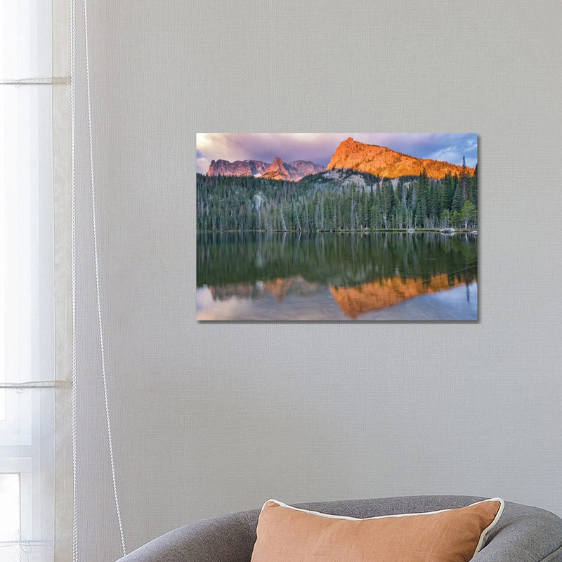 Rocky Mountain Sunrise by Eric Fisher - Wrapped Canvas Print, 66.04 cm H x 45.72 cm W x 3.175 cm D