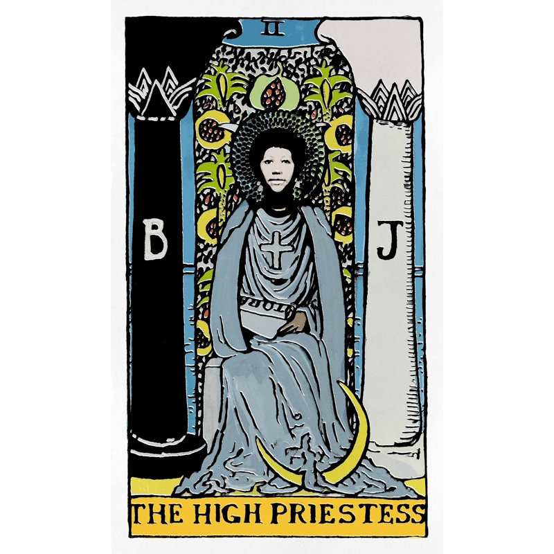 The High Priestess Print, 31" H x 19" W, No Frame