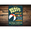Plaque en aluminium Favorite Beach-41993047