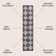 Utgard Classic Geometric Diamond Pattern Dark Gray/Light Gray Rug