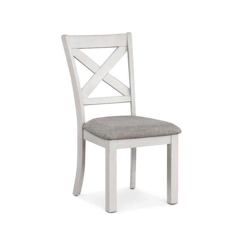 Chaise d'appoint rustique 18,4 po (2 / RTC), chêne blanc rustique