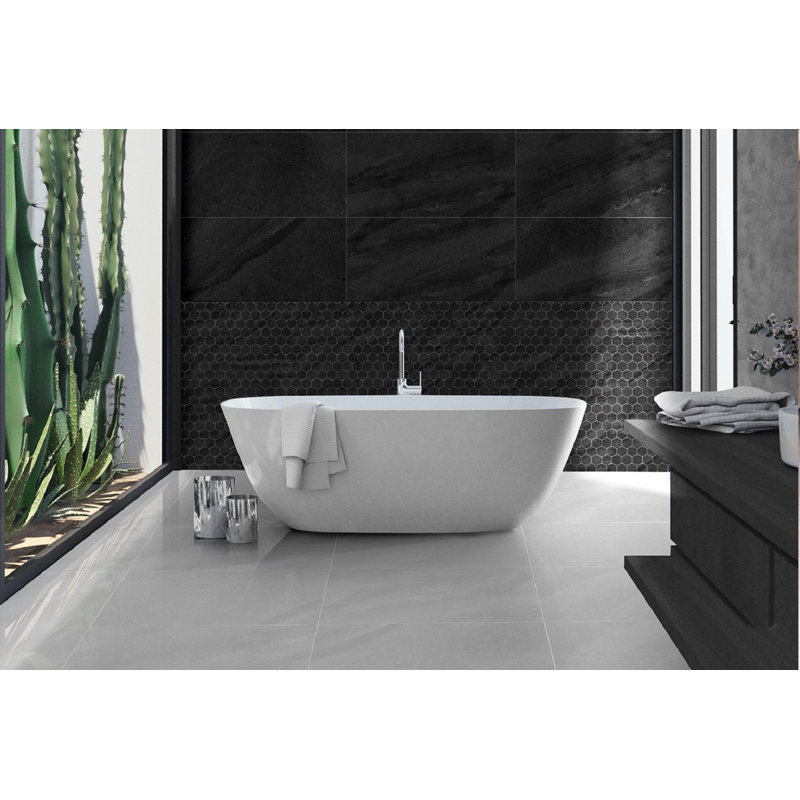 Carreau de mur et de plancher en porcelaine 24 po x 24 po Galaxy