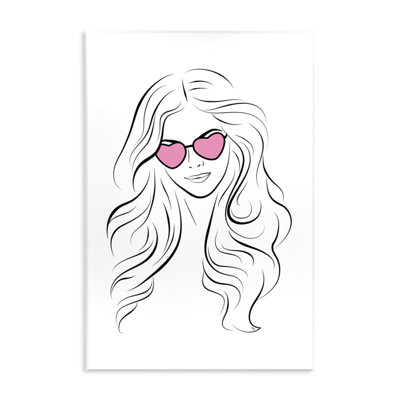 Plaque murale lunettes de soleil Leila, H 19 po x l 13 po