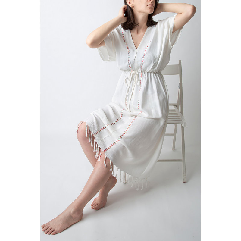 Serviette de plage 100% coton Pamelia