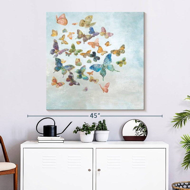Aadam Beautiful Butterflies Light, 33" H x 33" W