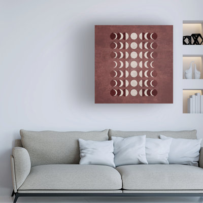 Bolog Emel Tunaboylu  Visne Moons Phases Canvas Art