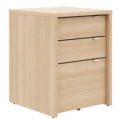 Armoire de rangement et de remplissage polyvalente, chêne blond naturel