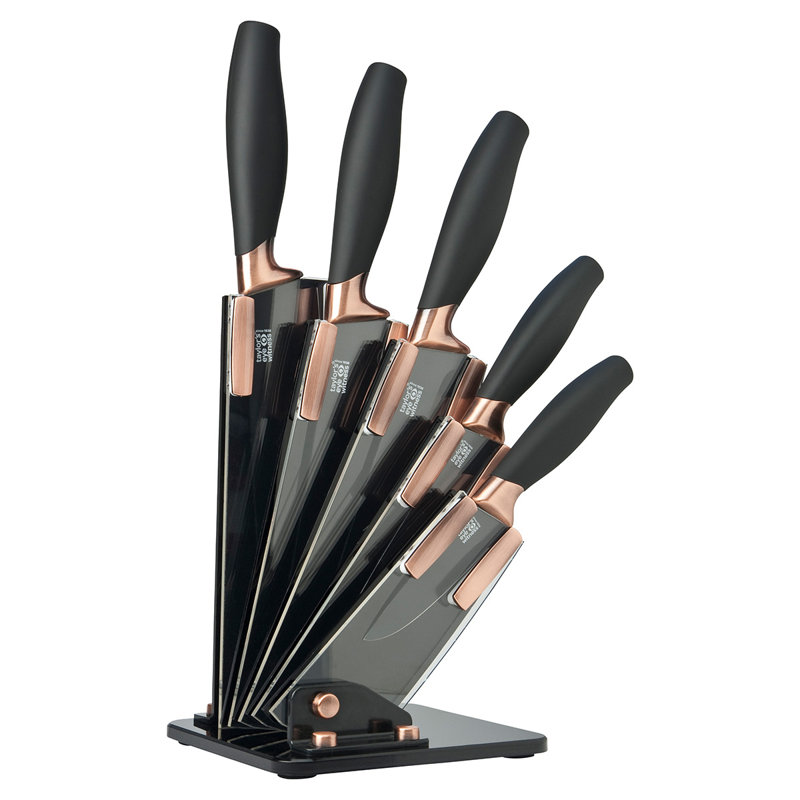 Taylors Eye Witness 5 Piece Stainless Steel Knife Block Set