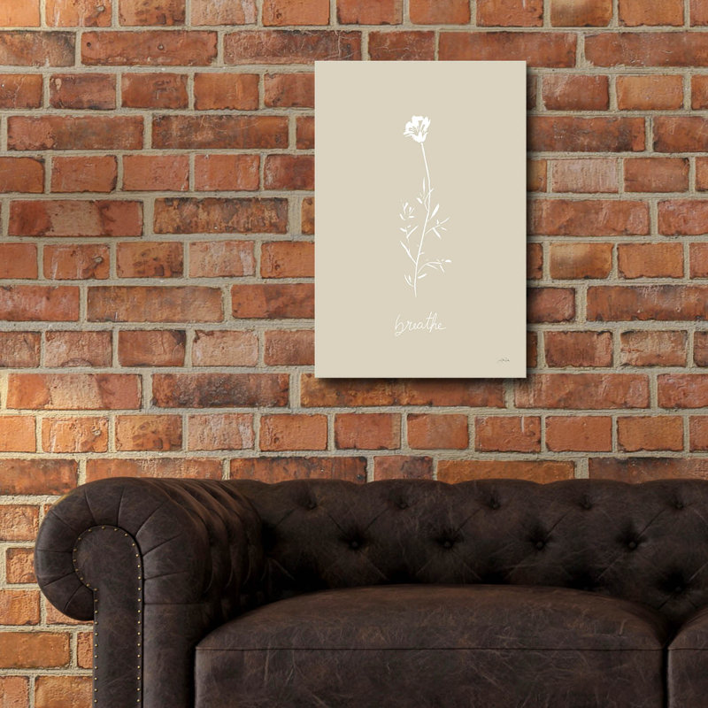 Art mural en verre épique «Delicate Wildflowers 4» par Katrina Pete, H 24 po x l 16 po x P 0,2 po