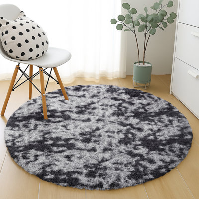 Allesia Standard Shag 120cm X 120cm Area Rug