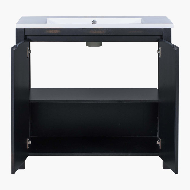 36'' Single Bathroom Vanity Base Only