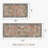 Anti-Fatigue Anti-Slip Waterproof Vintage Kitchen Mat (Set of 2)-45119472-64237014