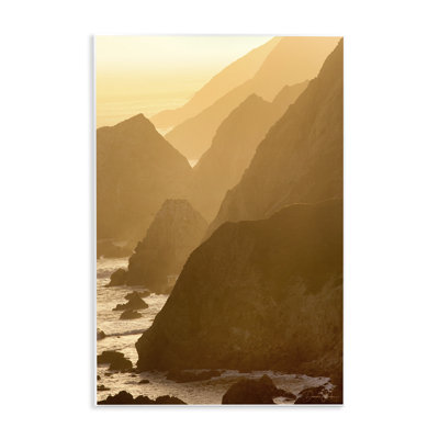 "Rocky Cliff" par Beach, art mural par Dennis Frates