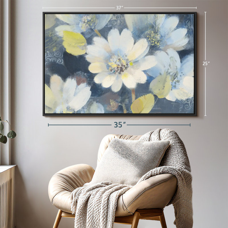 «Ancolie Spring Collection II», reproduction sur toile, H 25 po x l 37 po