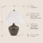 Lampe de table Camille
