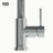 Edison 19" H 1-handle Pull-Down 2-Function Sprayer Kitchen Faucet-4032878-28294597