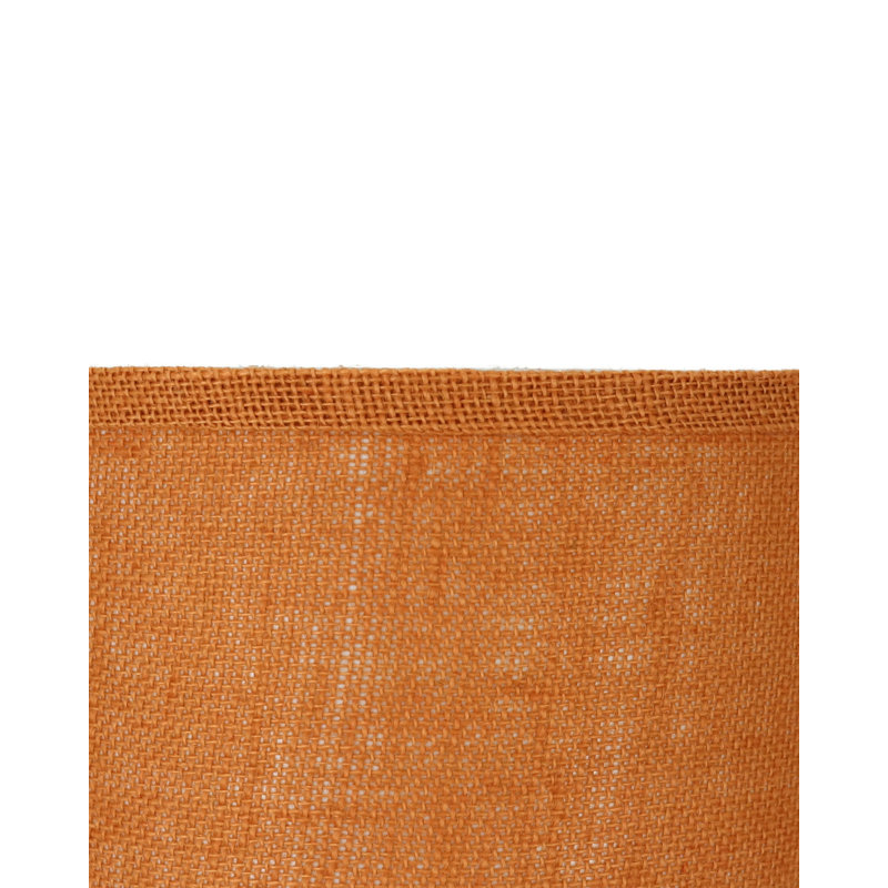 Ganya Burlap Drum Lamp Shade, Khaki Green, 10" H x 14" W x 14" D