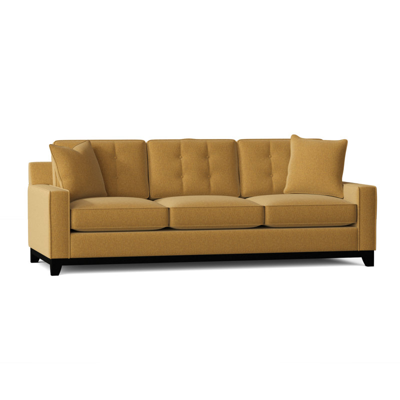 Carollton Upholstered 93'' Sofa, Vibe Zest Chenille