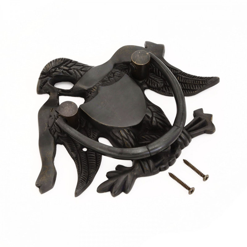 Les heurtoirs de porte pour porte d'entrée de 5 1/4 po Renovators, Bronze huilé