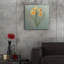  «Cottage Daffodil» par Danhui Nai, art mural en verre acrylique, 24 po x 24 po