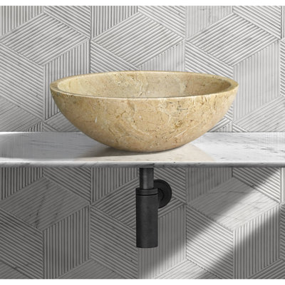 Single Bathroom Vanity with Marble Top