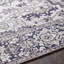 Tapis oriental gris / ivoire tissé à la machine-1815423173