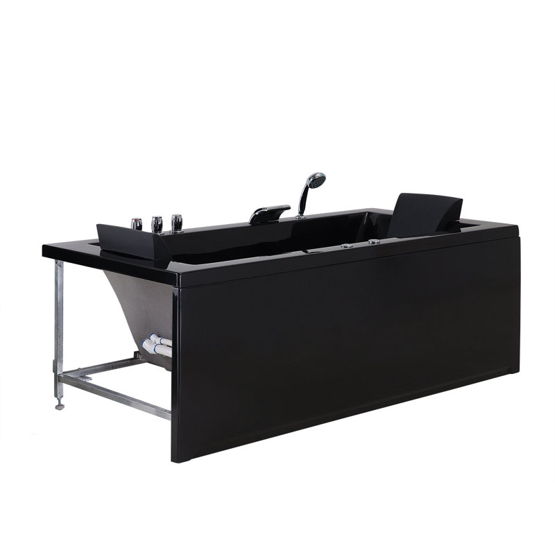 Doyon 1830mm x 900mm Whirlpool Acrylic Bathtub with Tap, Right