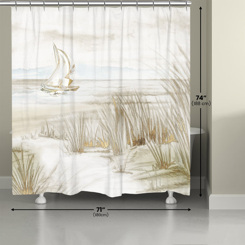 Rideau de douche Whispering Shores