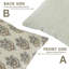 Housse de coussin décoratif décoratif Fabcline, coussin décoratif doux et durable pour canapé ou salon, Varmala-108803478-108803480-108803481