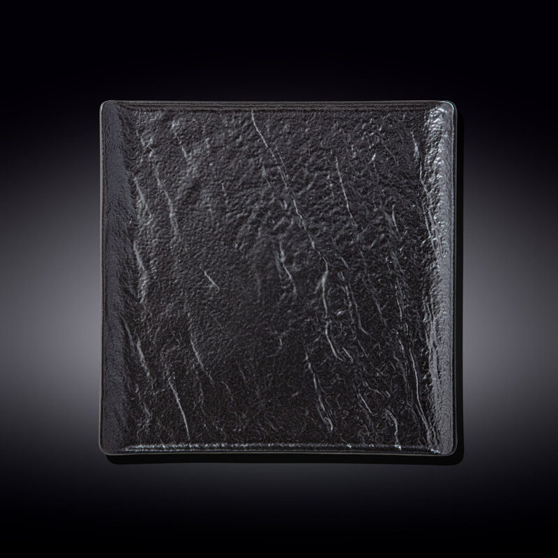Wilmax Slatestone 27cm Square 27 X 27 Cm Plate