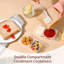 40 PCS Condiment Container Disposable With Lid-118565523